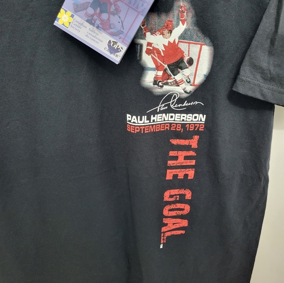Y2k new with tags paul henderson the goal for a goal tee - Picture 2 of 7